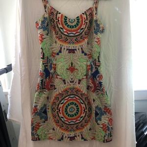 Mara Hoffman Aztec Pattern Mini dress